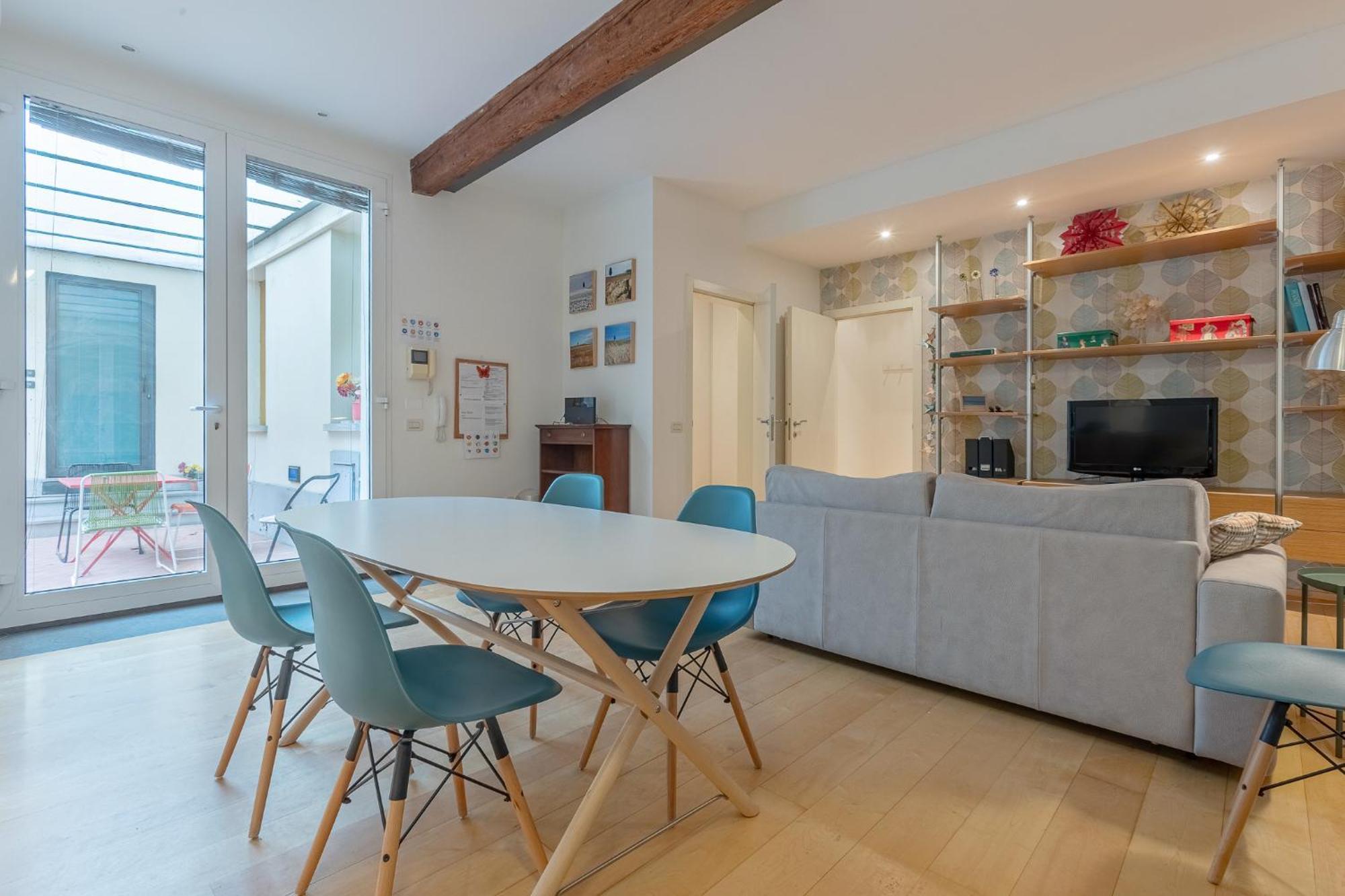 Apartmán Teatro Duse Duplex Flat Boloňa Exteriér fotografie